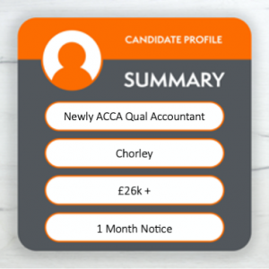 Newly Qualified ACCA Accountant
